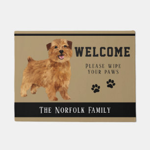 Norfolk Terrier Doormat