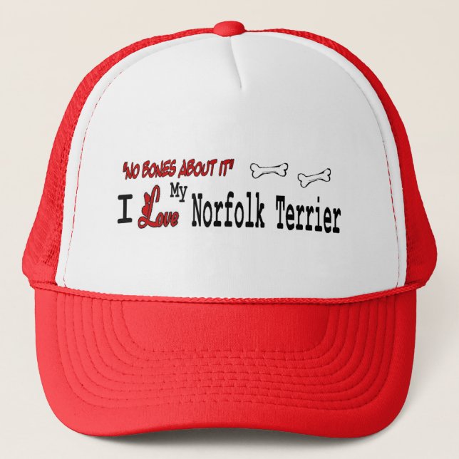 Norfolk Terrier Gifts Trucker Hat (Front)