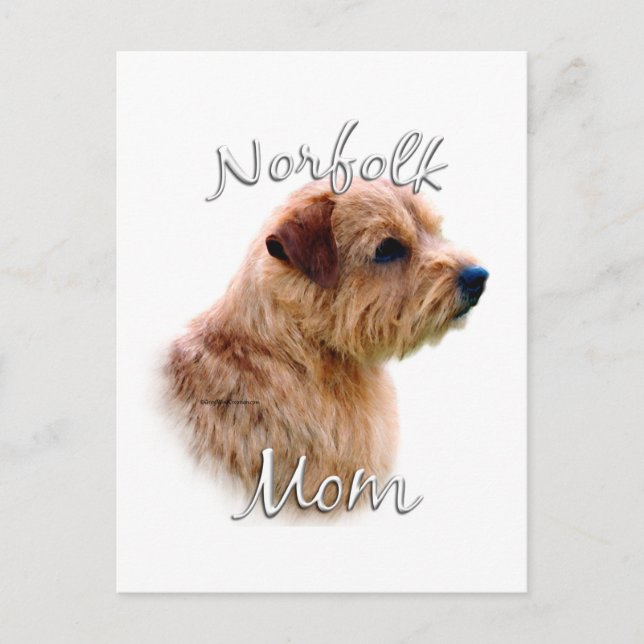Norfolk Terrier Mum 2 Postcard (Front)