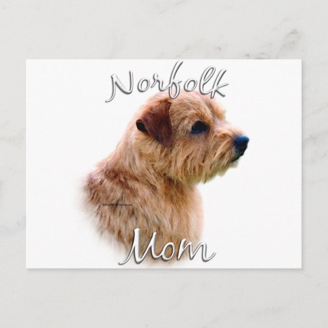 Norfolk Terrier Mum 2 Postcard (Front)