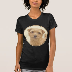 Norfolk Terrier Painting - Original Dog Art T-Shirt