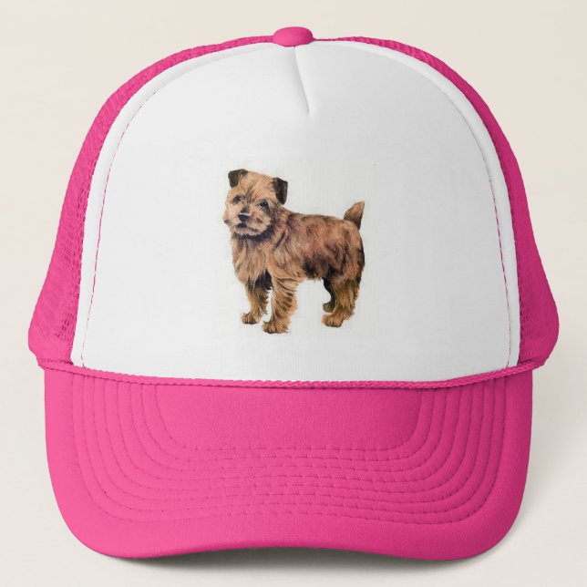 Norfolk Terrier Trucker Hat (Front)