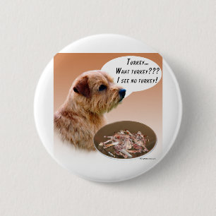 Norfolk Terrier Turkey 6 Cm Round Badge