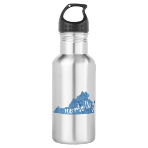 Norfolk Virginia Wood Grain 532 Ml Water Bottle