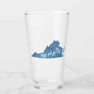 Norfolk Virginia Wood Grain Glass