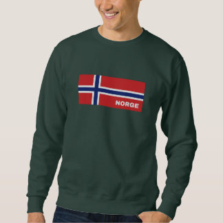 Norge in Norwegian Flag Sweatshirt