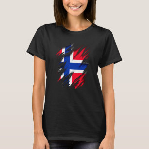 Norge Noreg Norwegian Flag Norway T-Shirt