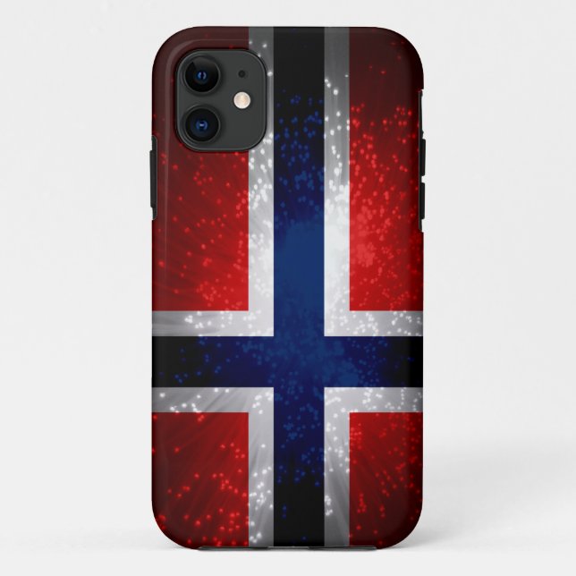 Norge; norske Case-Mate iPhone case (Back)