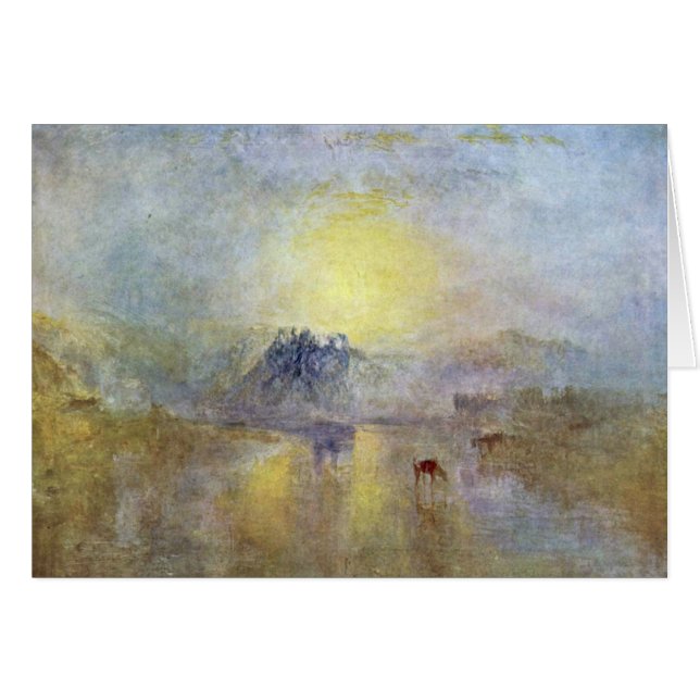 Norham Castle At Sunrise By Turner Joseph Mallord (Front Horizontal)