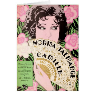 Norma Talmadge 1927 silent movie exhibitor ad