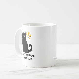 Normal cat coffee mug