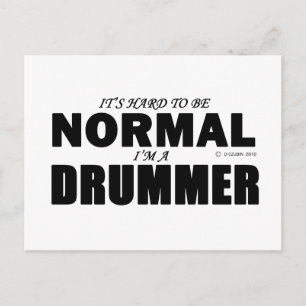 Normal Drummer Postcard