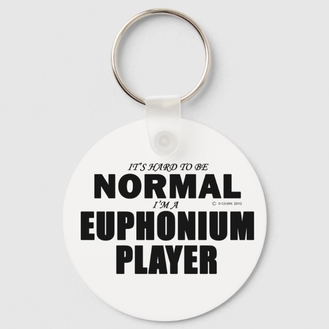 Normal Euphonium Player Key Ring (Front)