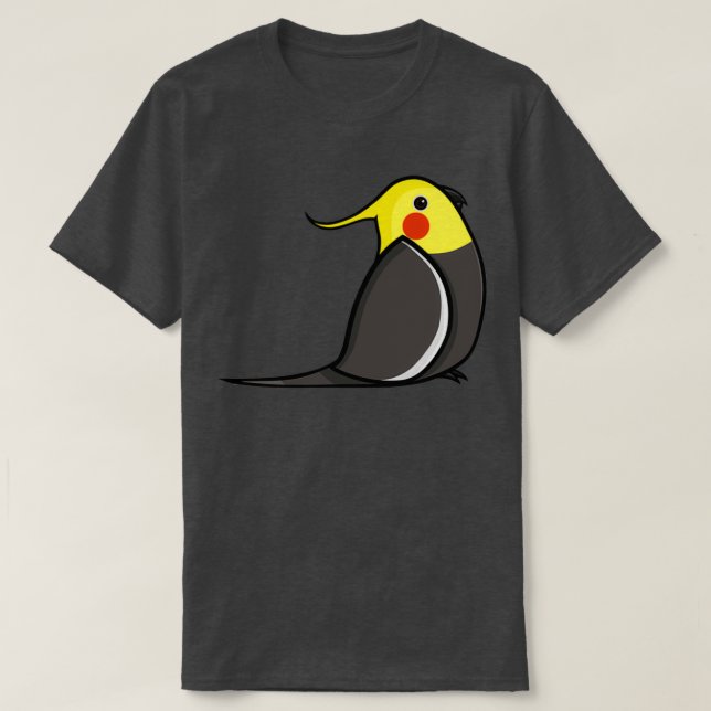 Normal grey cockatiel T-Shirt (Design Front)