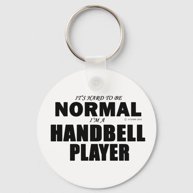 Normal Handbell Player Key Ring (Front)
