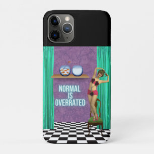 Normal is Overrated Funky & Fun Altered Art  Case-Mate iPhone Case