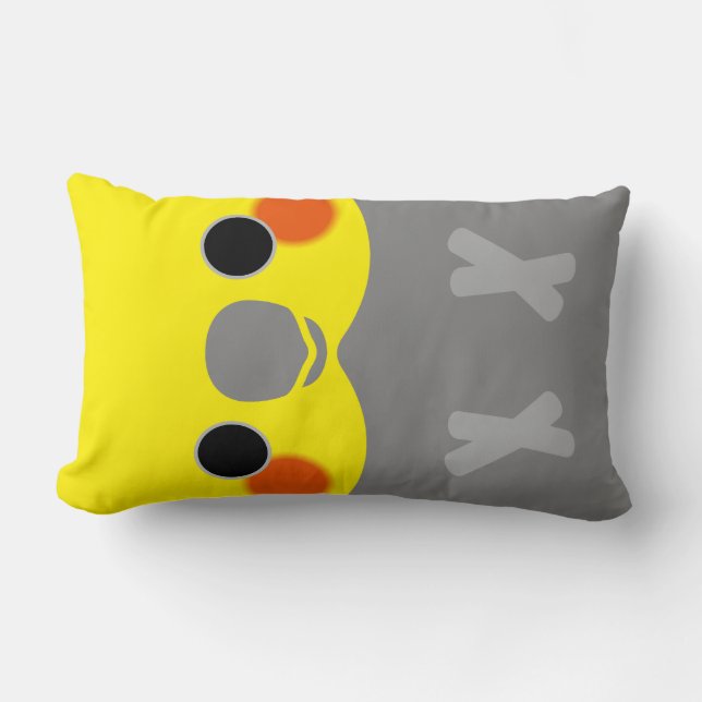 Normal Male Cockatiel Lumbar Cushion (Front)