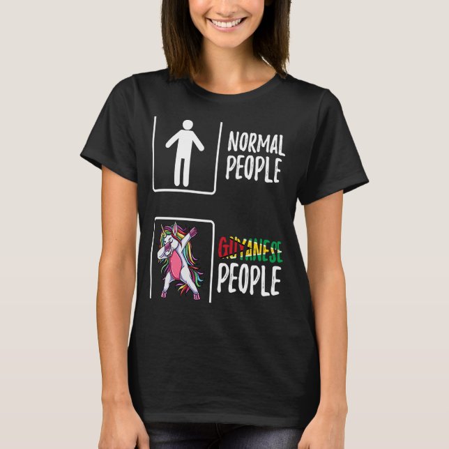 Normal People Guyanese T-Shirt (Front)