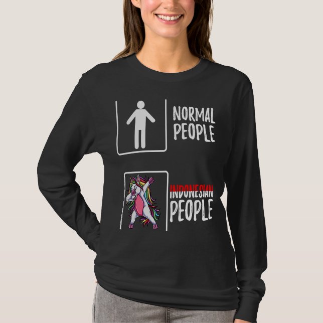 Normal People Indonesian T-Shirt (Front)