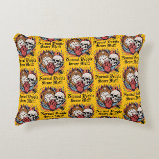 Normal People Scare Me Decorative Cushion