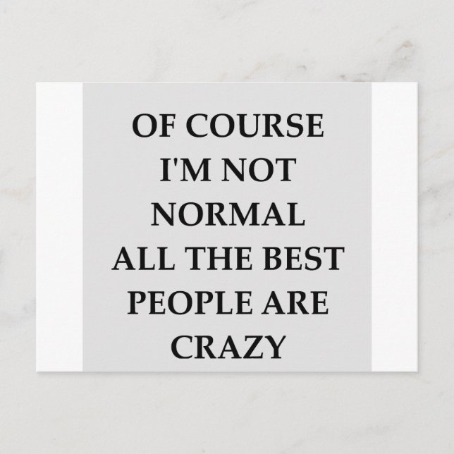 NORMAL.png Postcard (Front)