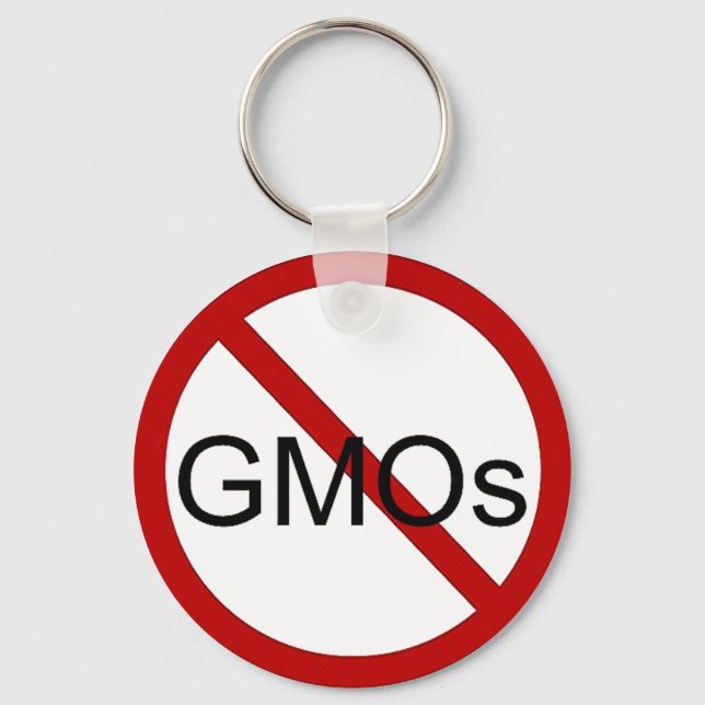 normal_Red_no.png GMOs Key Ring (Front)