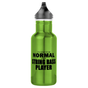Normal String Bass Player 532 Ml Water Bottle