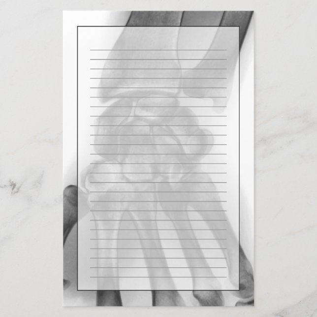 Normal wrist, X-ray Stationery (Front)