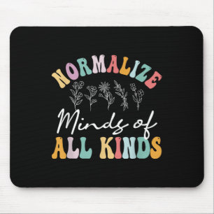 Normalise Minds Of All Kinds Autism Awereness Mouse Pad