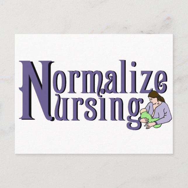 Normalise Nursing Postcard (Front)