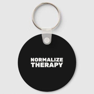 Normalise Therapy End Stigma Mental Health Awarene Key Ring