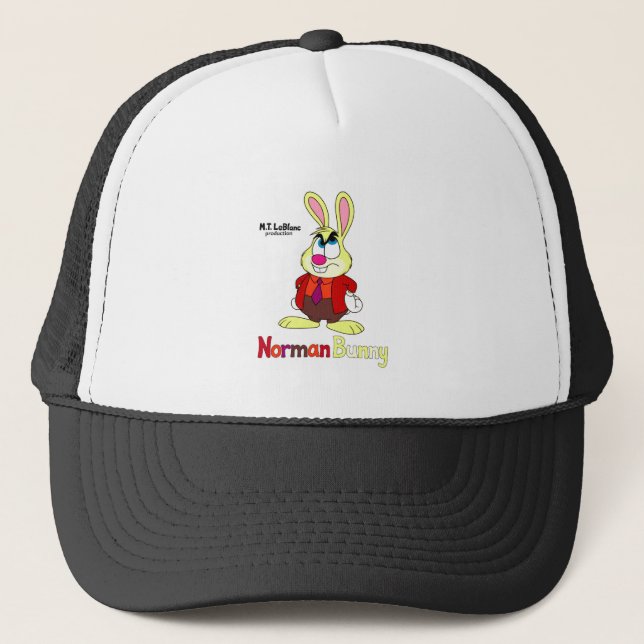 Norman Bunny  Trucker Hat (Front)