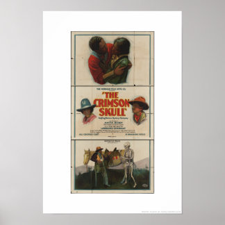 Norman Fil Co. presents The Crimson Skull Poster