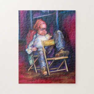Norman Perfers to Draw in His Sleep Jigsaw Puzzle
