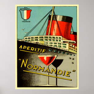 normandie aperitif poster