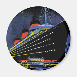 Normandie at Night Magnet
