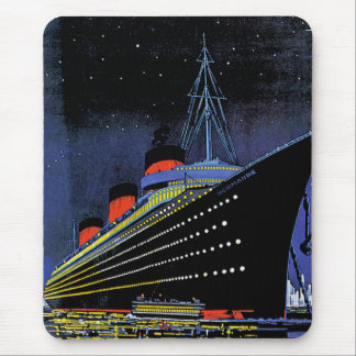 Normandie at Night Mouse Pad