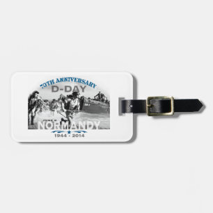 Normandy 70th D-Day Anniversary Luggage Tag