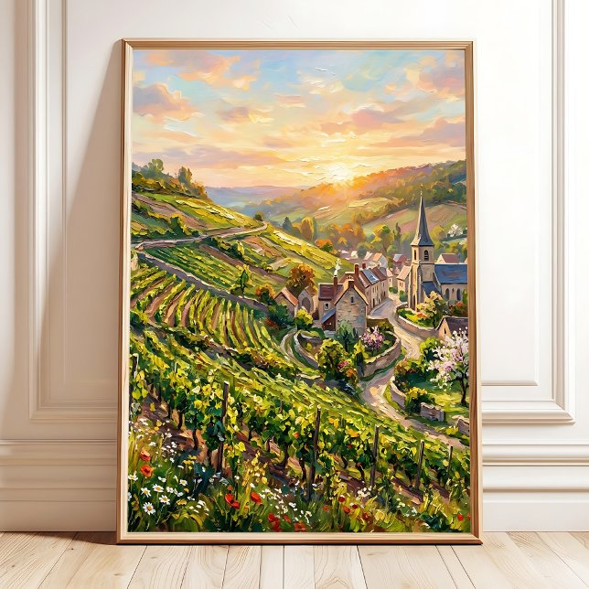 Normandy Impressionist Wall Art Canvas Print (Creator Uploaded)