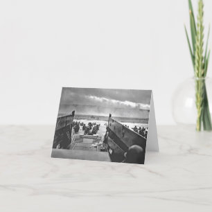 Normandy Invasion at D-Day - 1944 Card