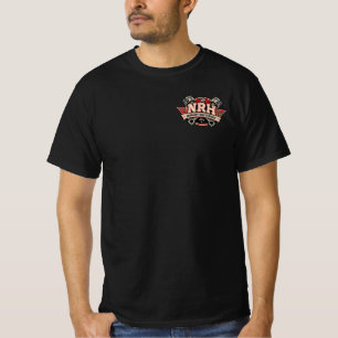 Normandy Road Heritage Mechanic Garage Front & Bac T-Shirt