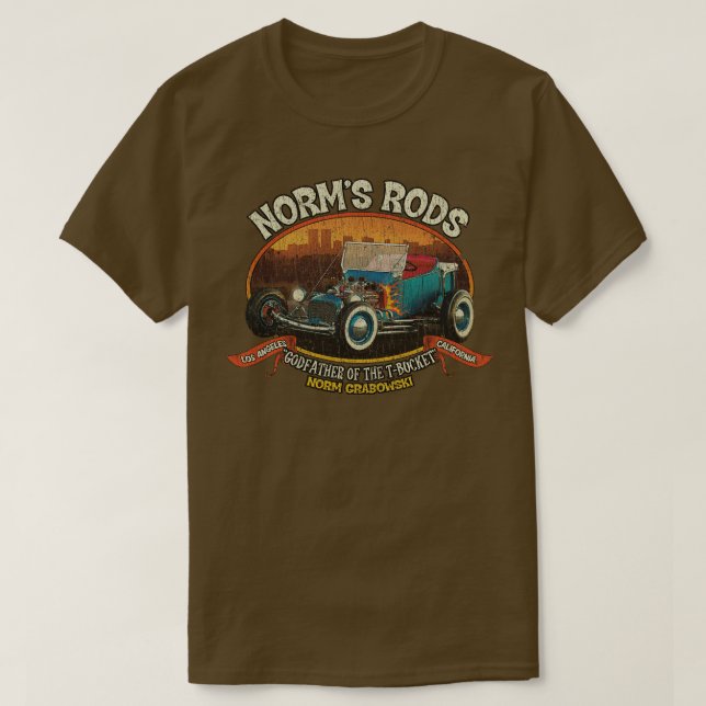 Norms Rods 1952 T-Shirt (Design Front)