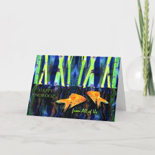 Noroz Goldfish in Water, From All of Us Card
