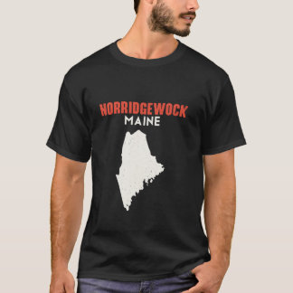 Norridgewock Maine USA State America Travel Mainer T-Shirt