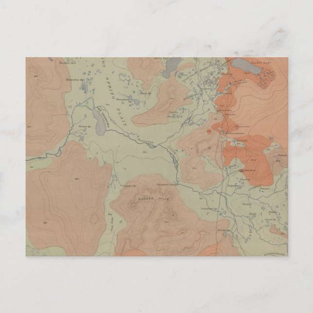 Norris Geyser Basin Postcard (Front)