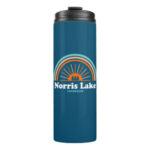 Norris Lake Tennessee Rainbow Thermal Tumbler