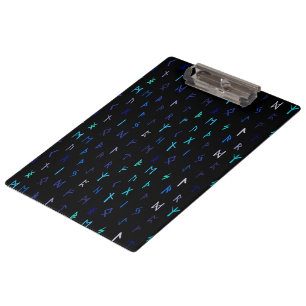 Norse At Night Clipboard