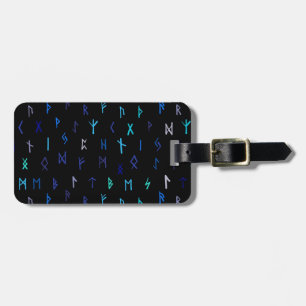 Norse At Night Luggage Tag
