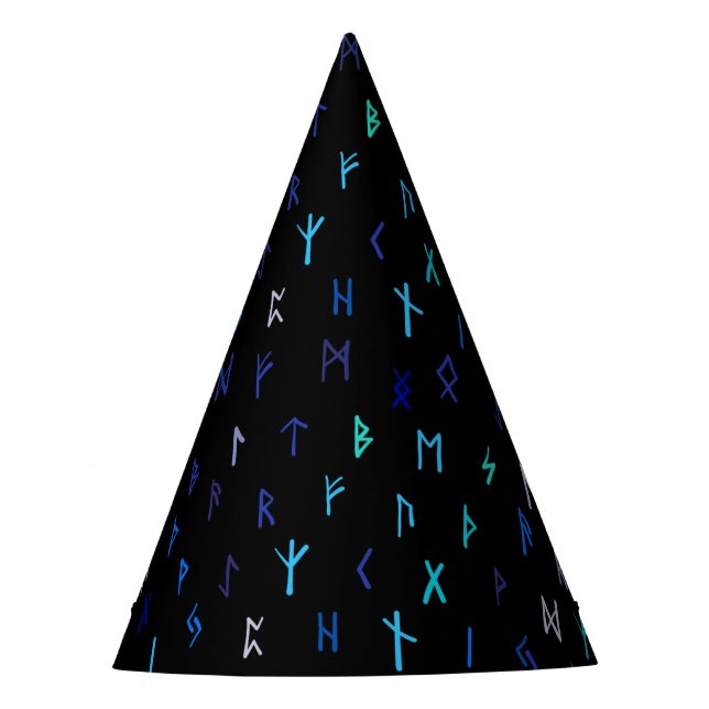 Norse At Night Party Hat (Front)
