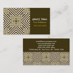 Norse Cross Earth Business Card